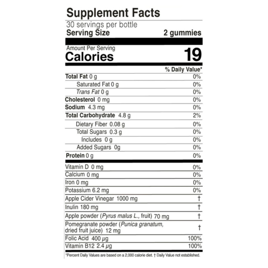 nutriplus gummies - apple cider vinegar